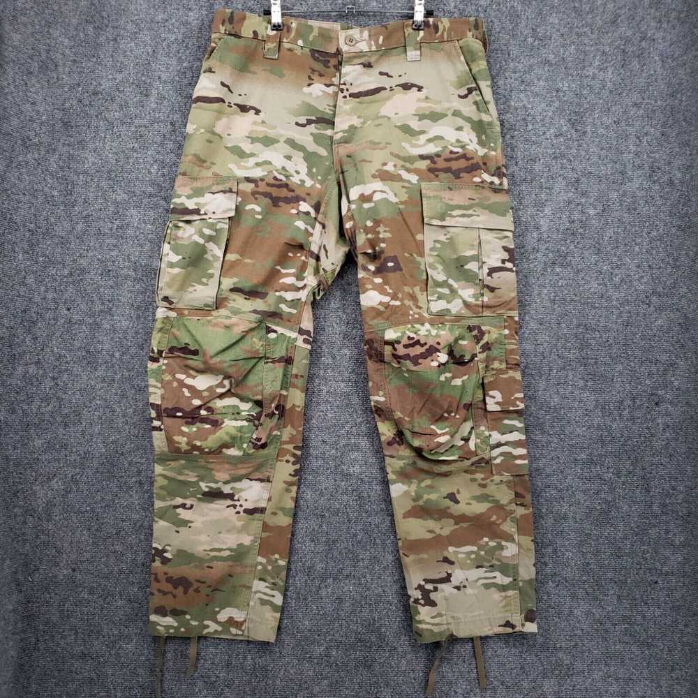 Vintage Army Insect Repellent Camo Pants Mens 38x… - image 1