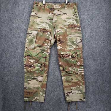 Vintage Army Insect Repellent Camo Pants Mens 38x… - image 1