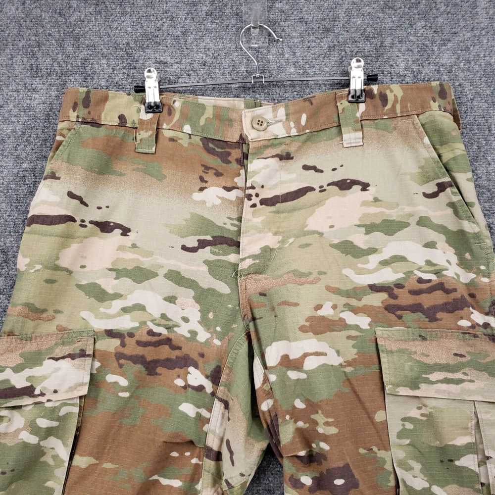 Vintage Army Insect Repellent Camo Pants Mens 38x… - image 3