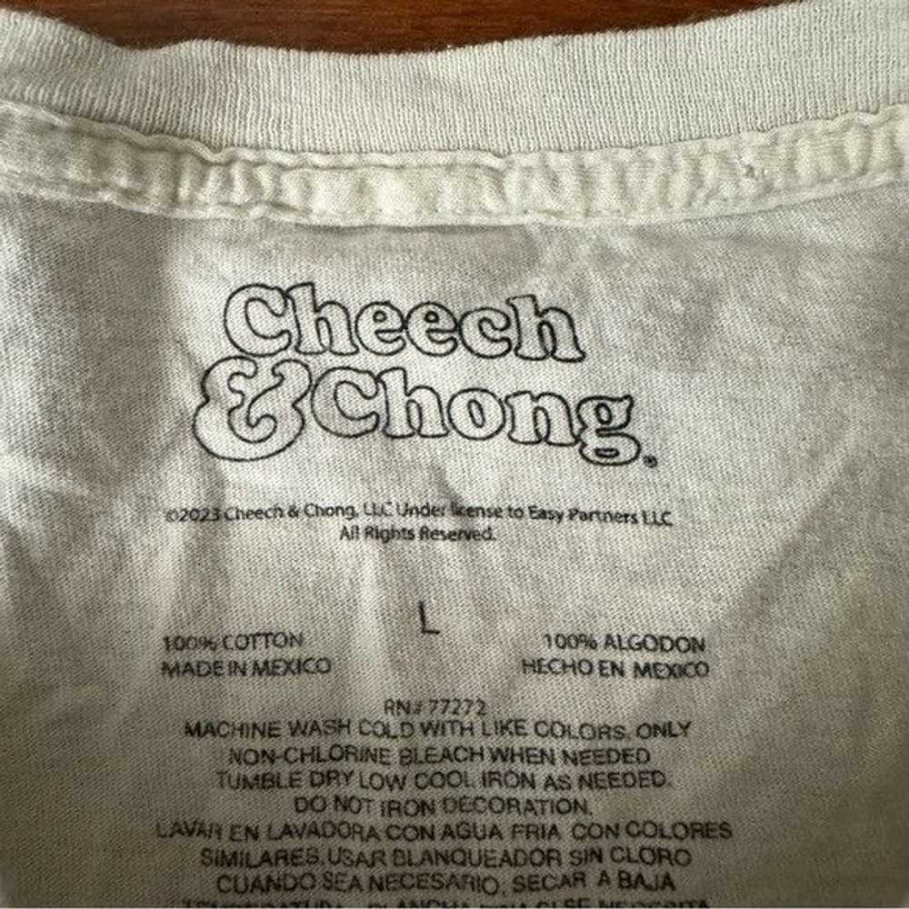Vintage CHEECH & CHONG UP IN SMOKE WHITE T-SHIRT … - image 3