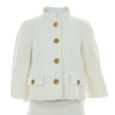 CHANEL Women's Two Pocket Stand Collar Jacket Twe… - image 1