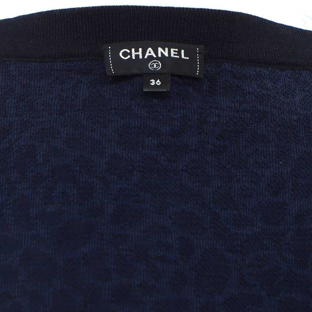 CHANEL Women's Camellia Button Up Sweater Dress C… - image 5