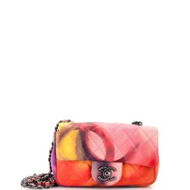 CHANEL Flower Power Flap Bag Quilted Lambskin Extr