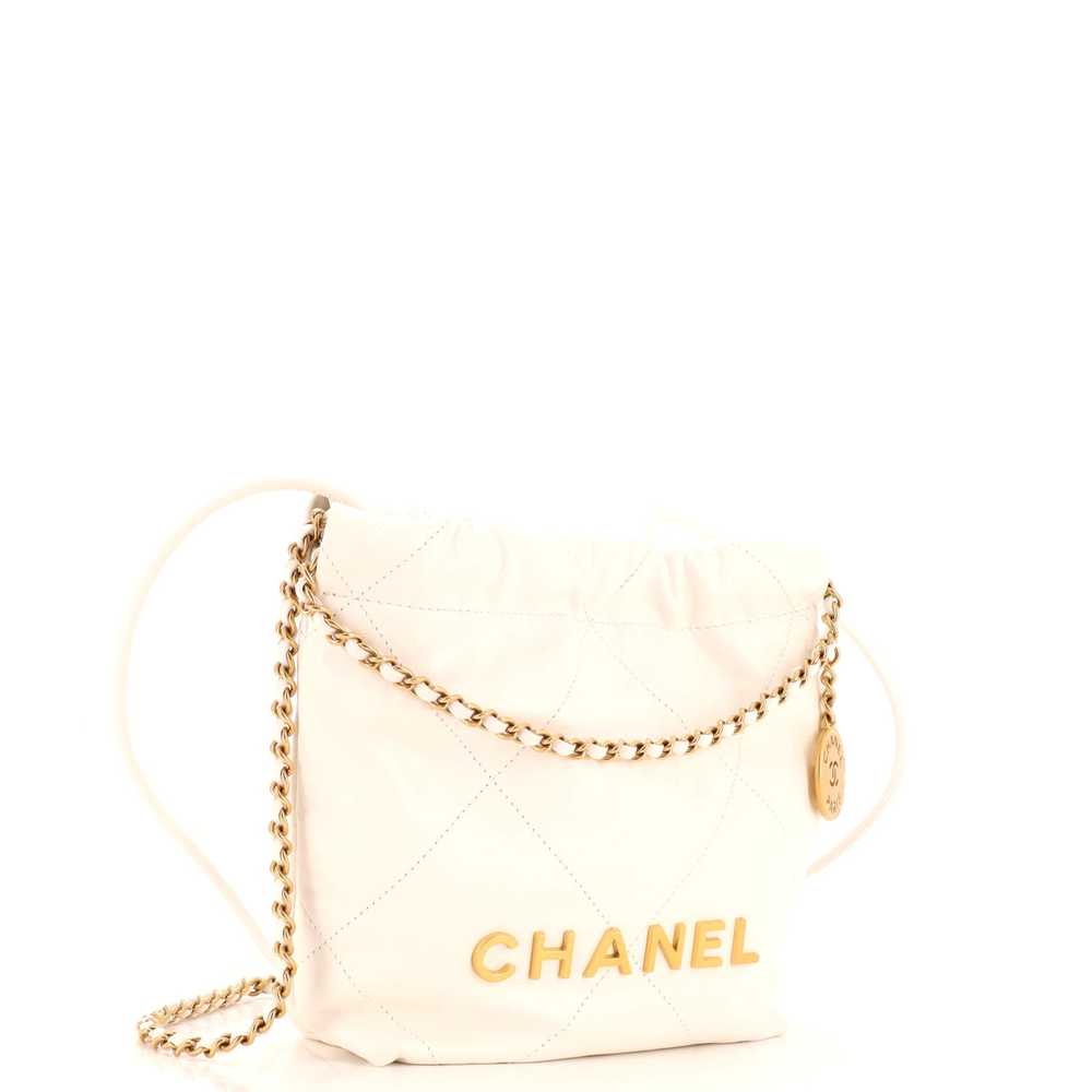 CHANEL 22 Chain Hobo Quilted Calfskin Mini - image 3