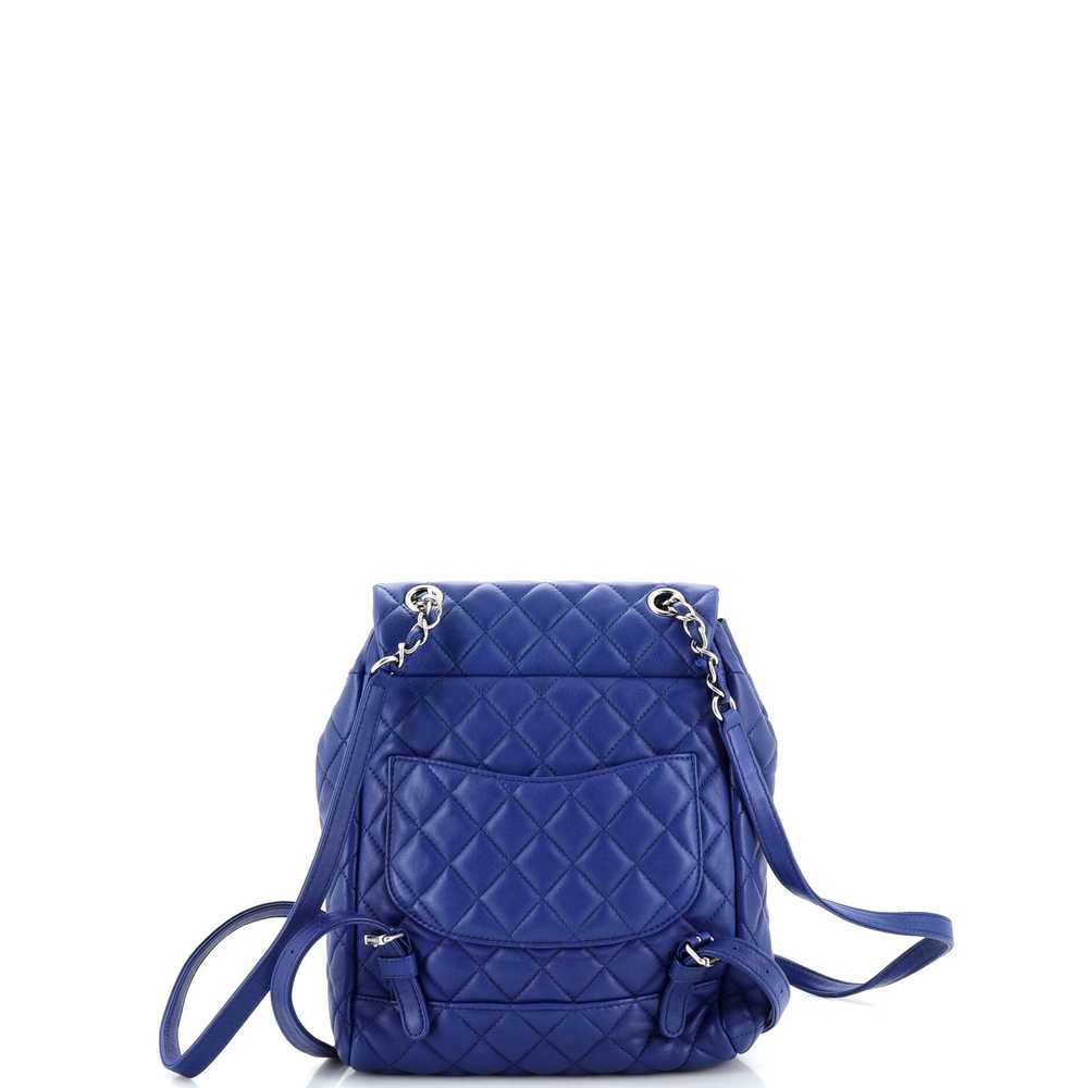CHANEL Urban Spirit Backpack Quilted Leather Small - image 4