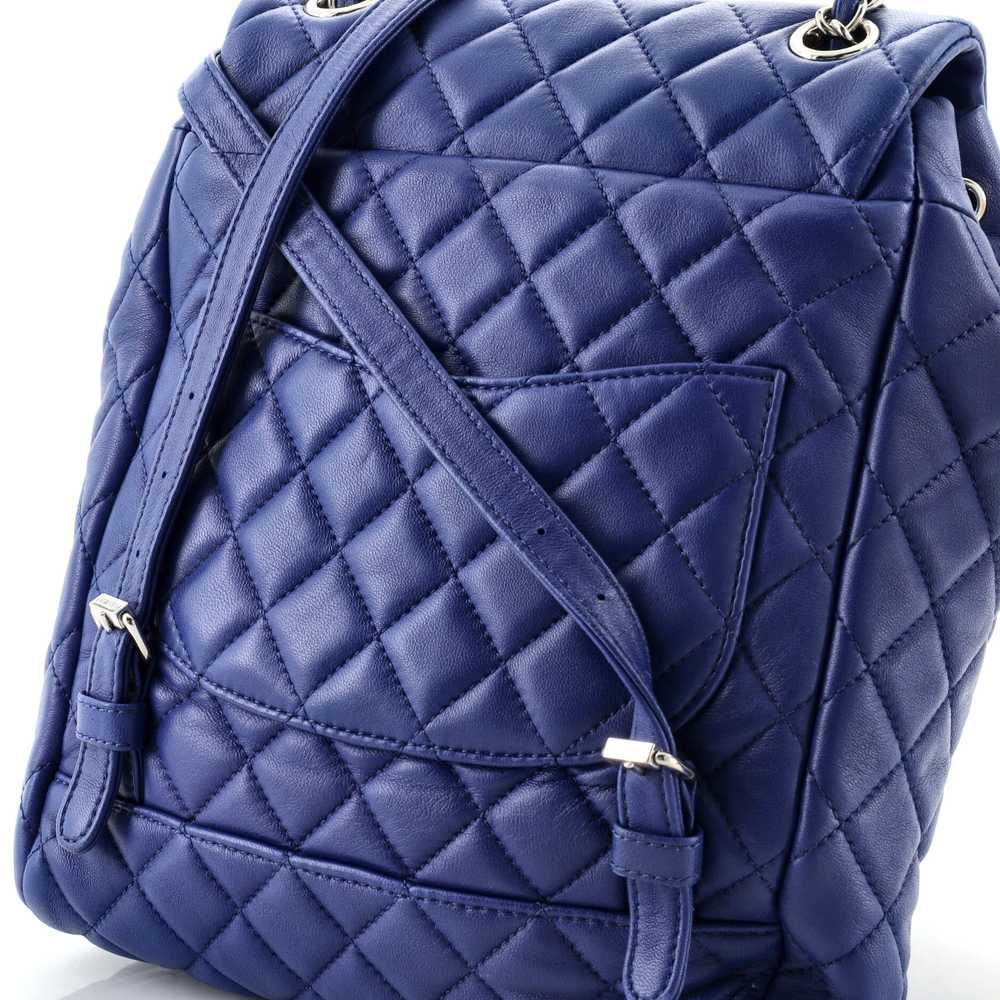 CHANEL Urban Spirit Backpack Quilted Leather Small - image 8