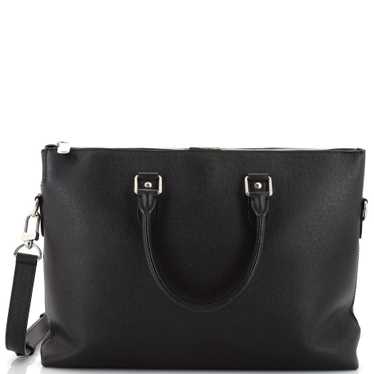 Louis Vuitton Anton Soft Briefcase Taiga Leather