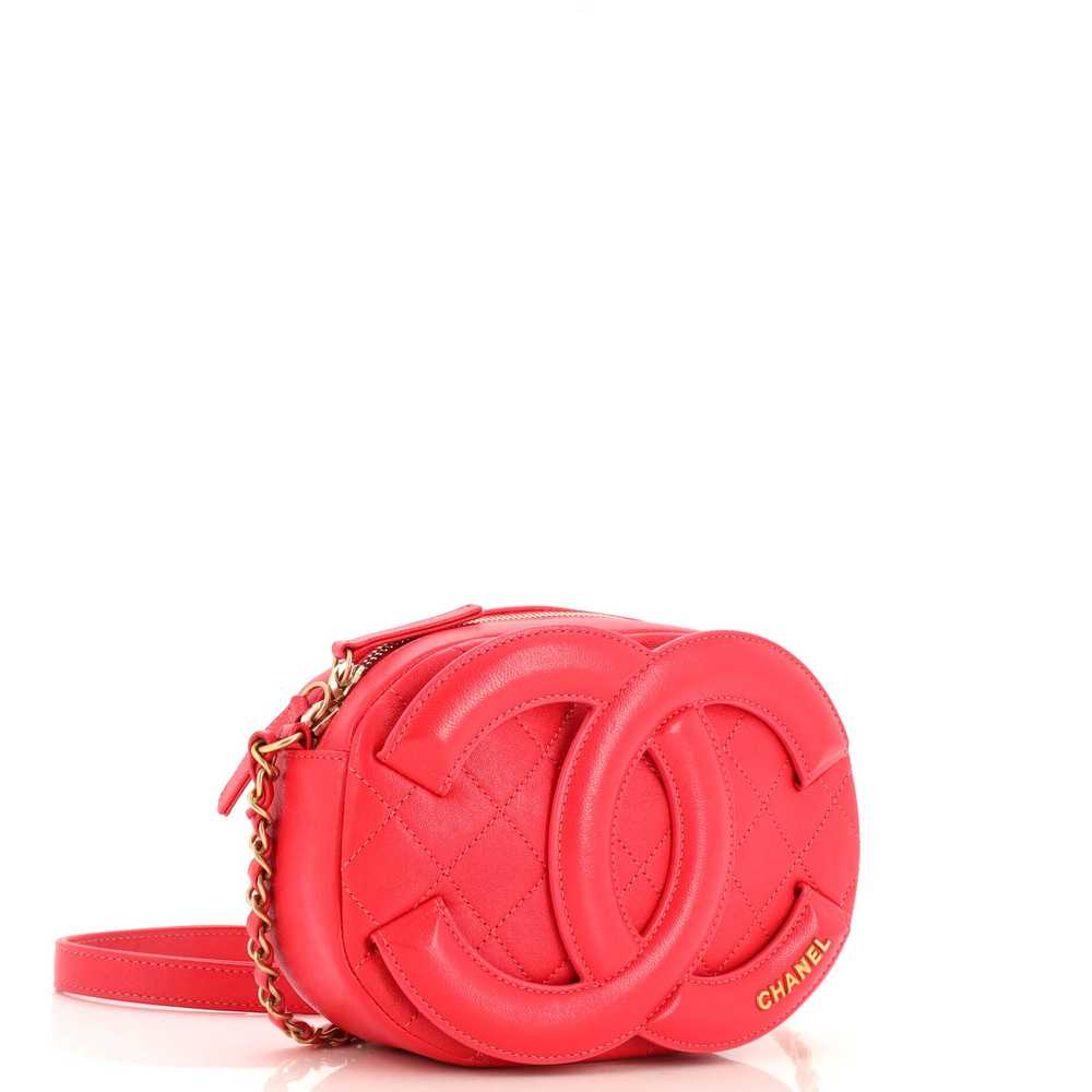 CHANEL Coco Midnight Camera Case Quilted Lambskin… - image 2