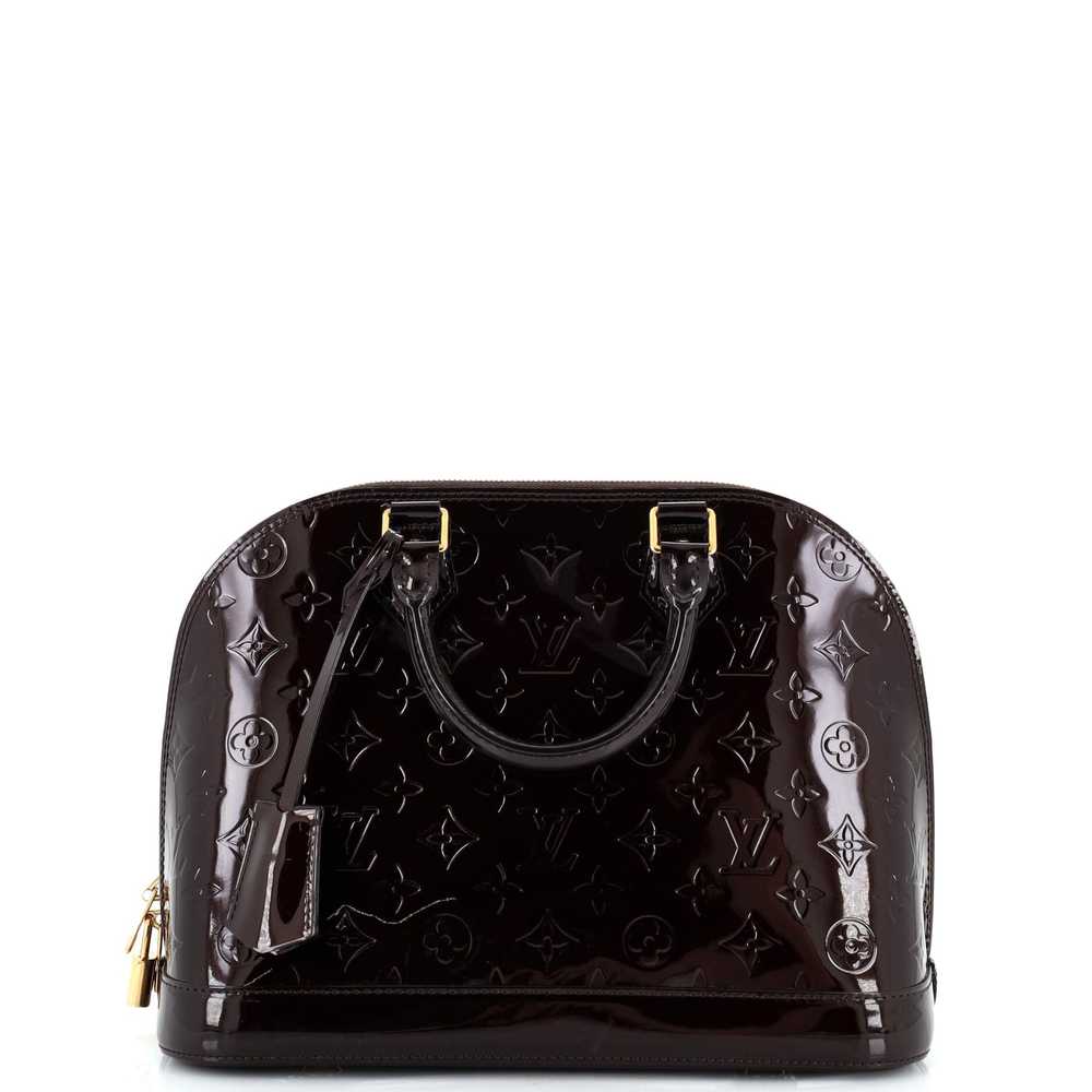 Louis Vuitton Alma Handbag Monogram Vernis PM - image 1