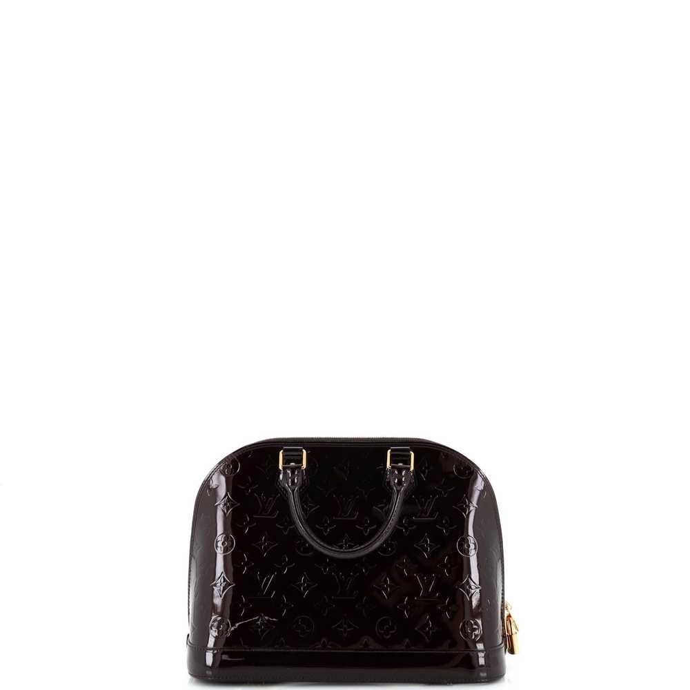 Louis Vuitton Alma Handbag Monogram Vernis PM - image 3
