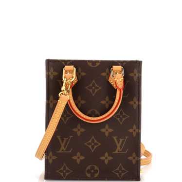 Louis Vuitton Petit Sac Plat Bag Monogram Canvas - image 1