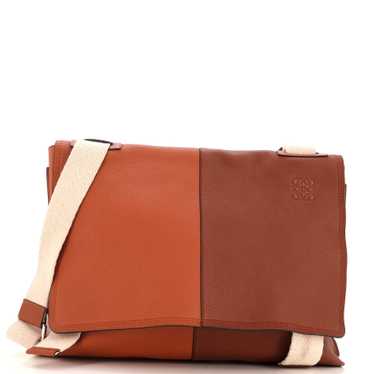 LOEWE Easy Messenger Flap Bag Leather Medium