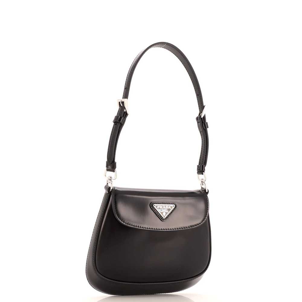 PRADA Cleo Flap Shoulder Bag Spazzolato Leather M… - image 2