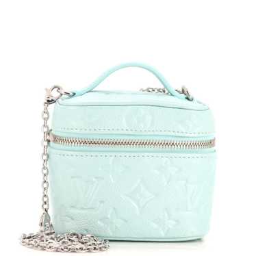Louis Vuitton Vanity Handbag Empreinte Leather Mic