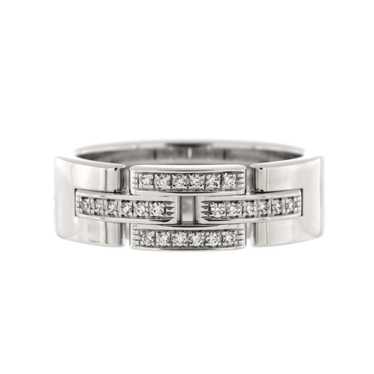 Cartier Maillon Panthere 3 Row Band Ring