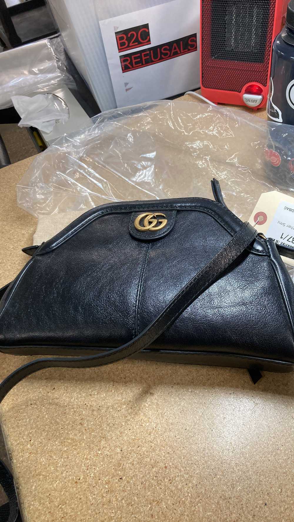 GUCCI RE(BELLE) Shoulder Bag Leather Small - image 7