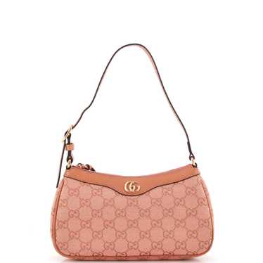 GUCCI Ophidia Zip Pochette Shoulder Bag GG Coated 