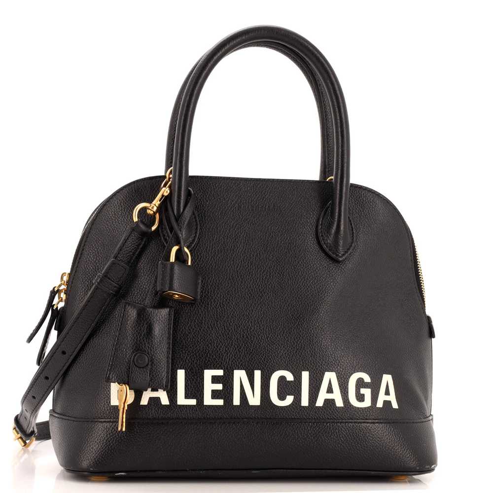 Balenciaga Logo Ville Bag Leather Small - image 1