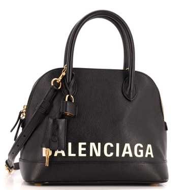 Balenciaga Logo Ville Bag Leather Small - image 1