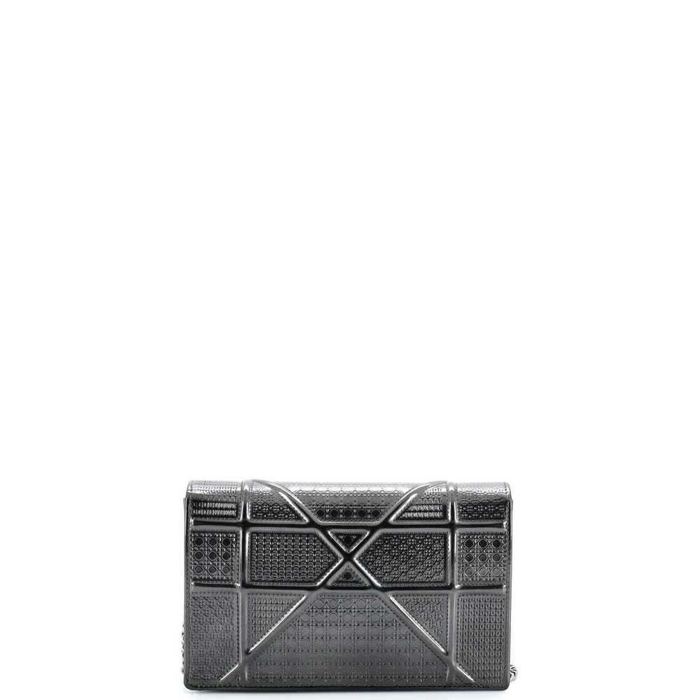 Christian Dior Diorama Wallet on Chain Cannage Em… - image 3