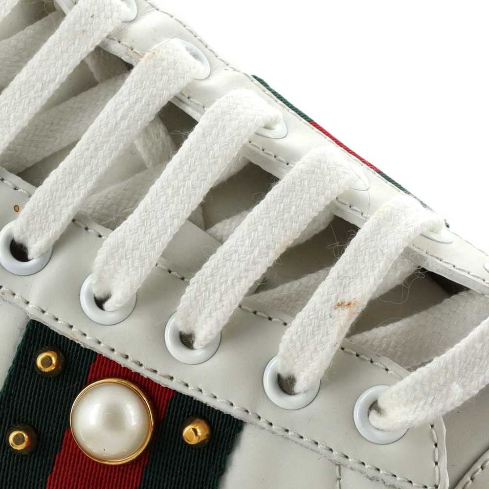 GUCCI Ace Sneakers Embellished Leather - image 6