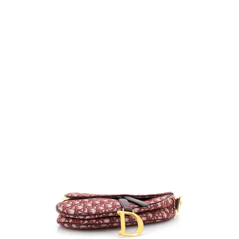 Christian Dior Saddle Handbag Oblique Canvas Medi… - image 4