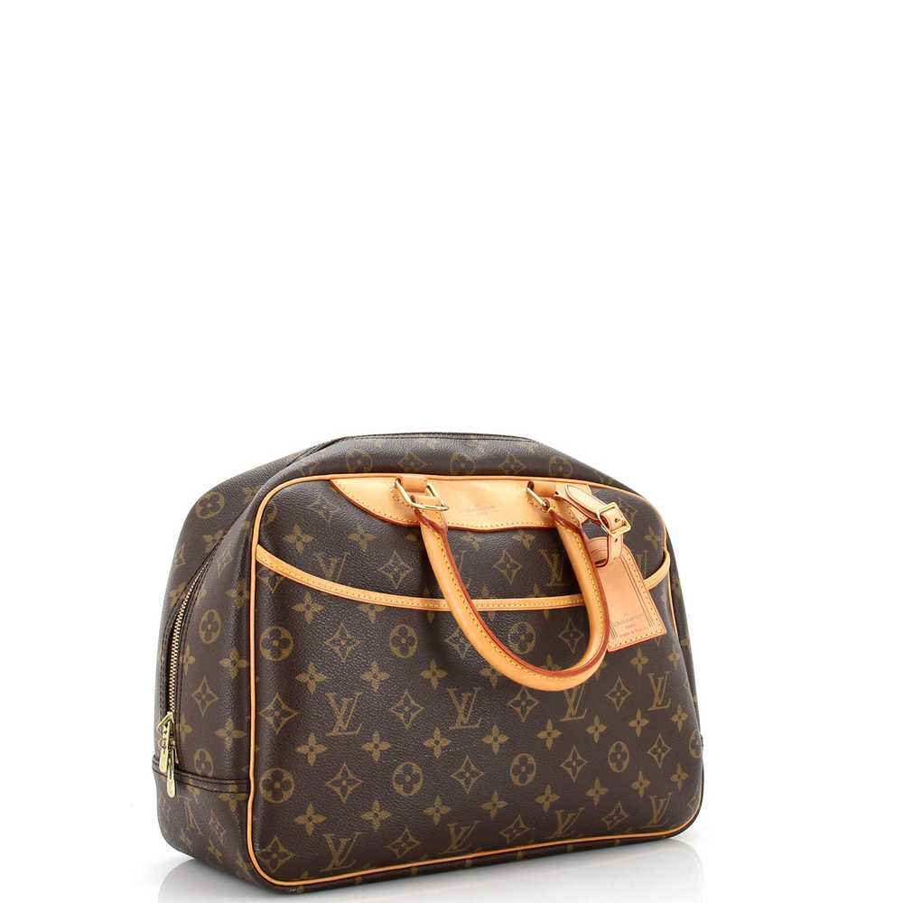 Louis Vuitton Trouville Handbag Monogram Canvas - image 2