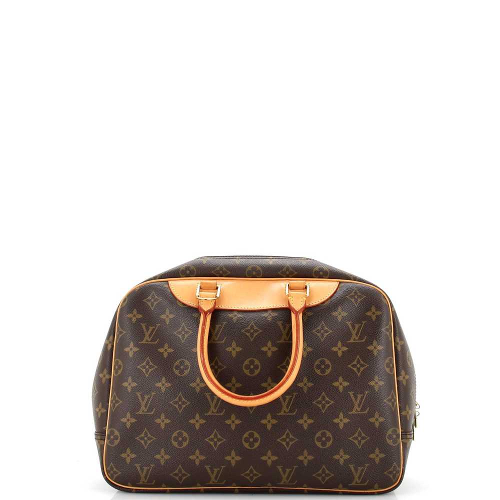 Louis Vuitton Trouville Handbag Monogram Canvas - image 3