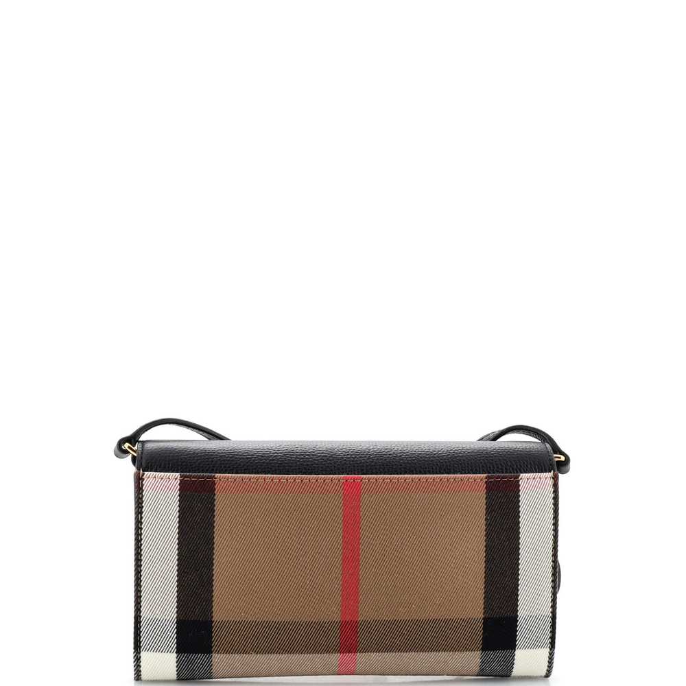 Burberry Hannah Envelope Wallet on Strap Leather … - image 3