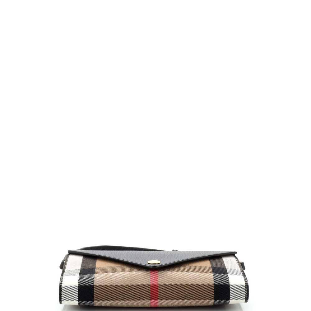 Burberry Hannah Envelope Wallet on Strap Leather … - image 4