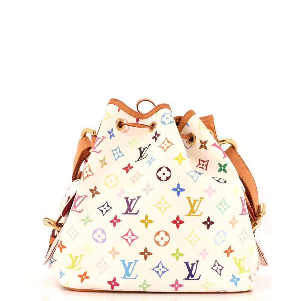 Louis Vuitton Petit Noe Handbag Monogram Multicol… - image 3