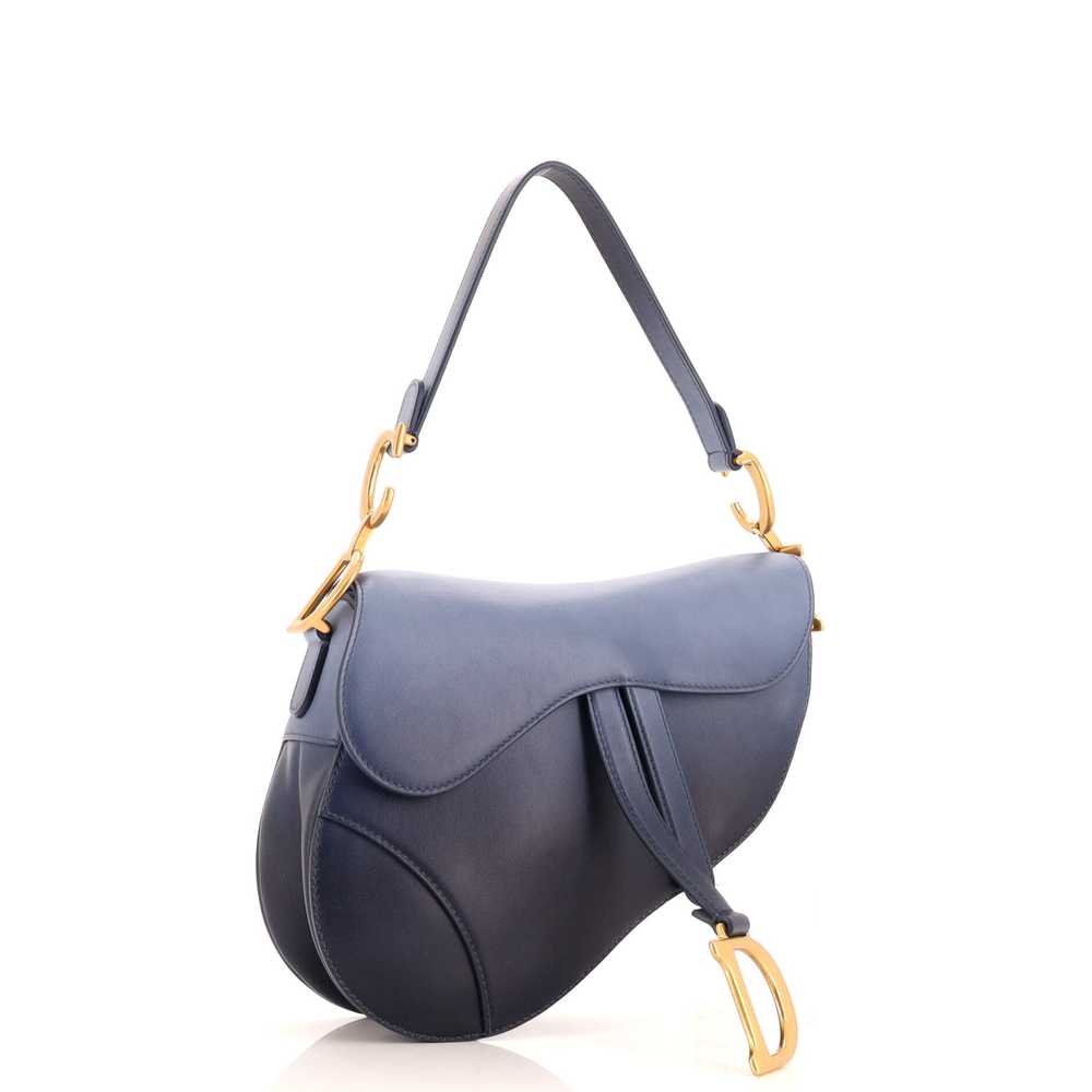 Christian Dior Saddle Handbag Gradient Leather Me… - image 2