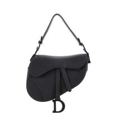 Christian Dior Ultra Matte Saddle Handbag Leather 