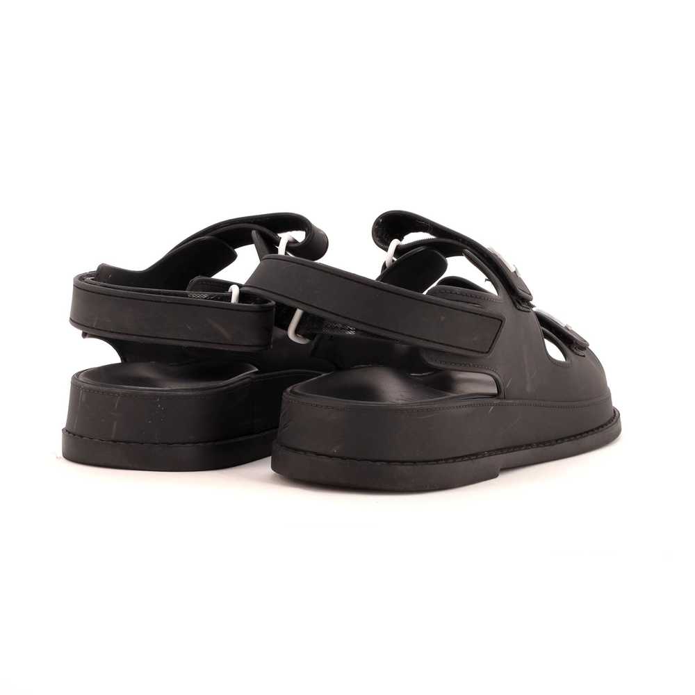 CHANEL Women's Velcro Dad Sandals Rubber - image 3
