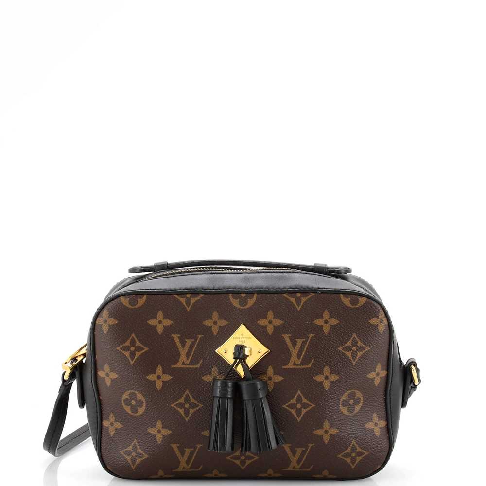 Louis Vuitton Saintonge Handbag Monogram Canvas w… - image 1