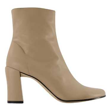 By Far Leather ankle boots