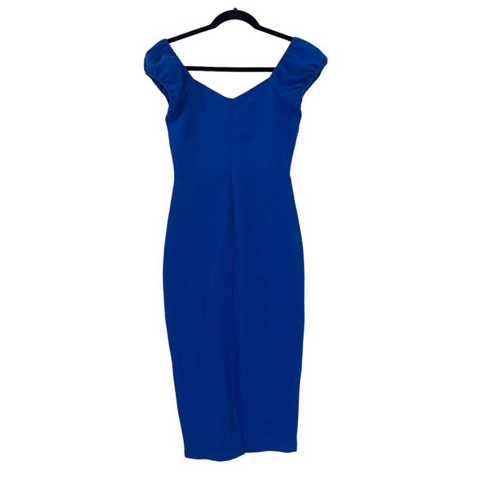Betsey Johnson Womens size 2 dress blue sweethear… - image 3