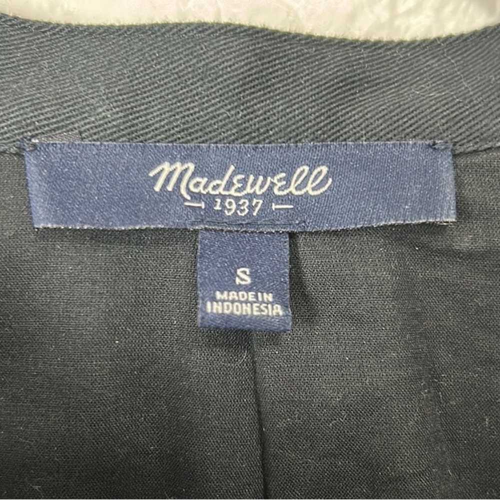 Madewell Flannel Latitude Shirtdress Charcoal Gre… - image 7