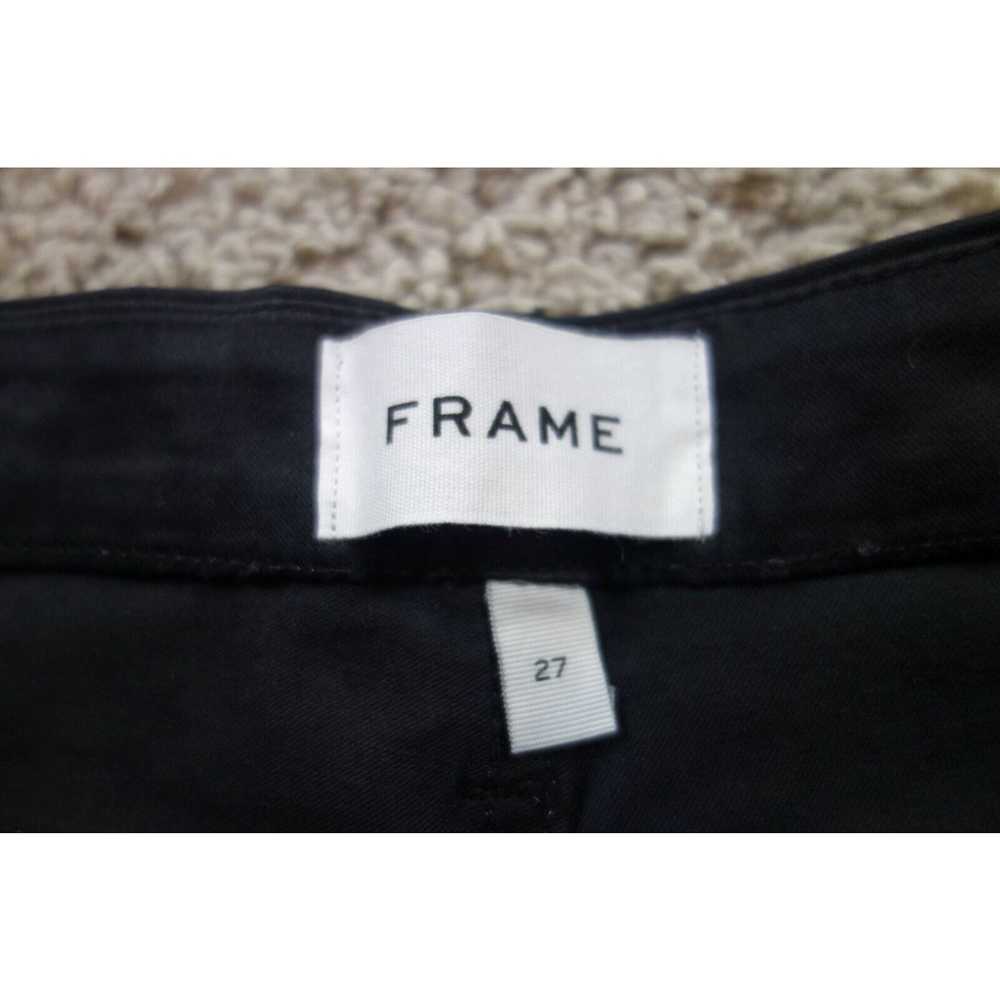 Frame Frame Jeans Womens 27 Black Le Mini Boot Wa… - image 2
