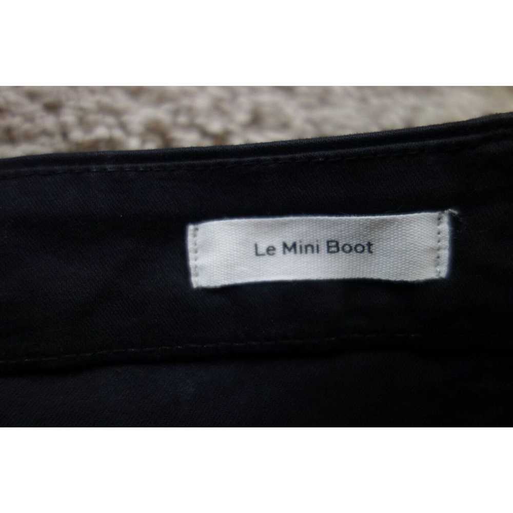 Frame Frame Jeans Womens 27 Black Le Mini Boot Wa… - image 3