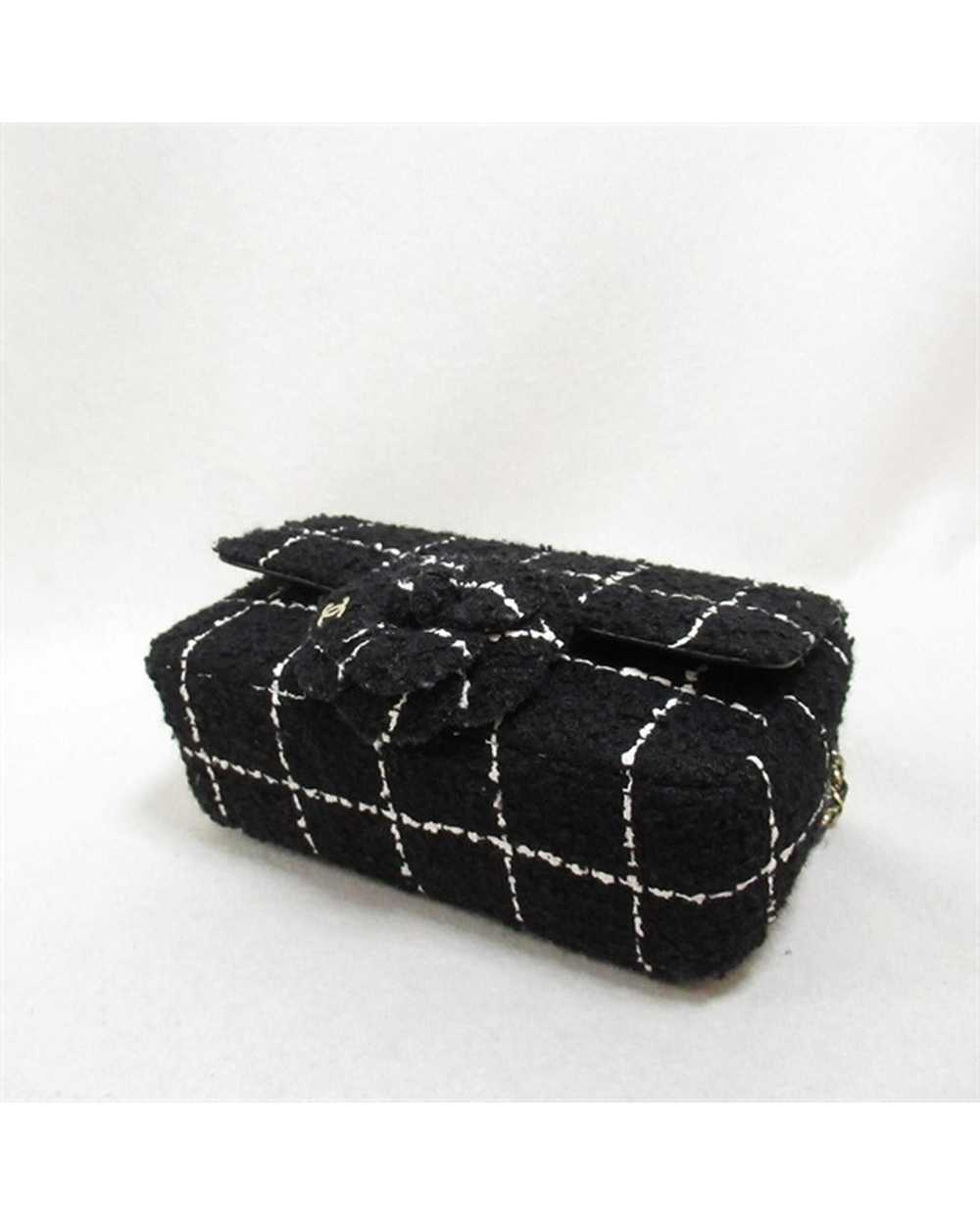 Chanel Chanel Tweed Camellia Flap Bag in Excellen… - image 4