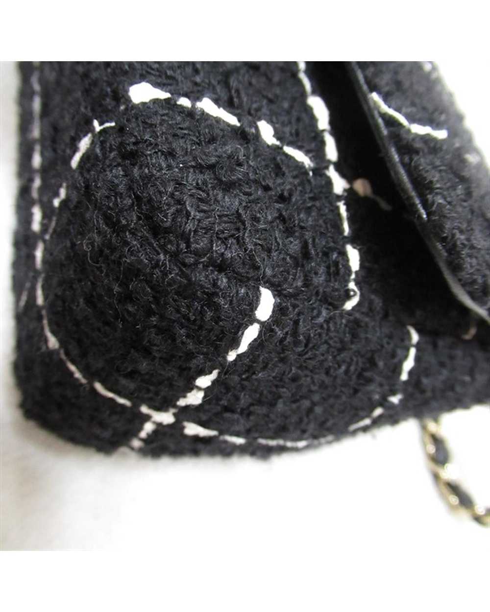 Chanel Chanel Tweed Camellia Flap Bag in Excellen… - image 9
