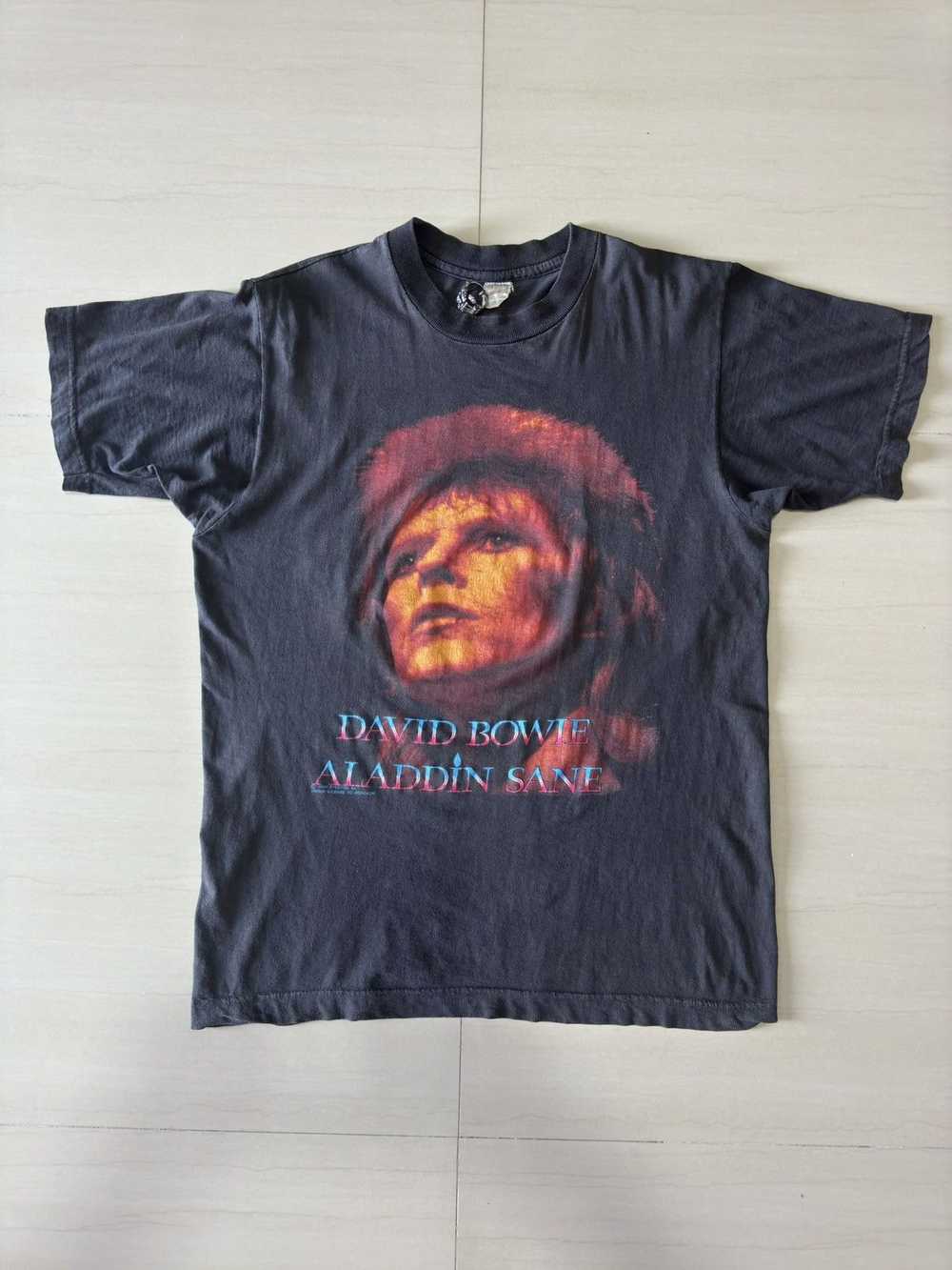 Band Tees × Streetwear × Vintage 1990 David Bowie… - image 3