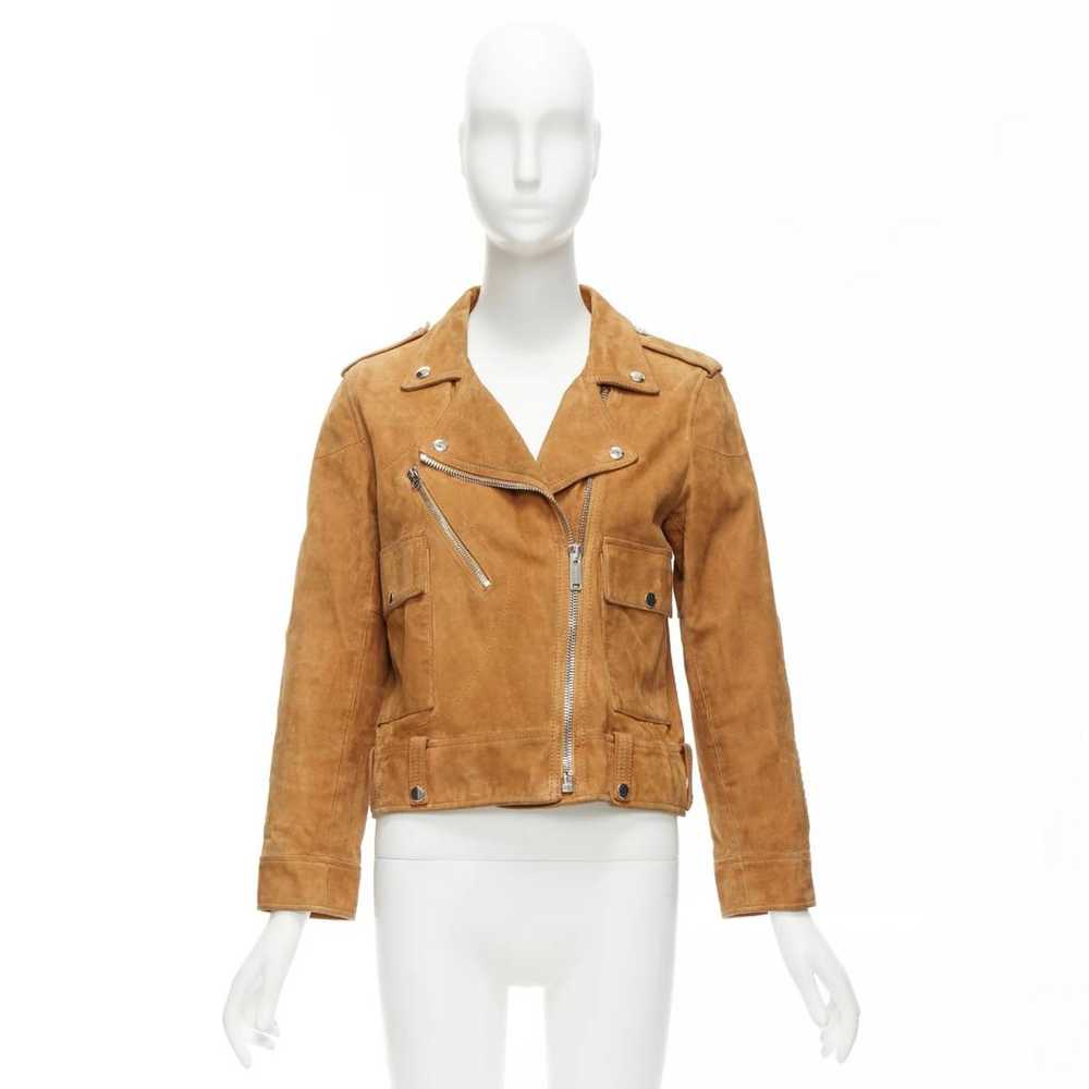 Golden Goose Leather biker jacket - image 10