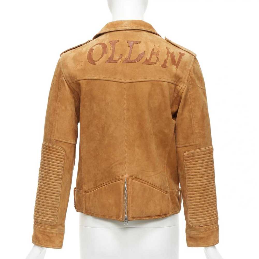 Golden Goose Leather biker jacket - image 2