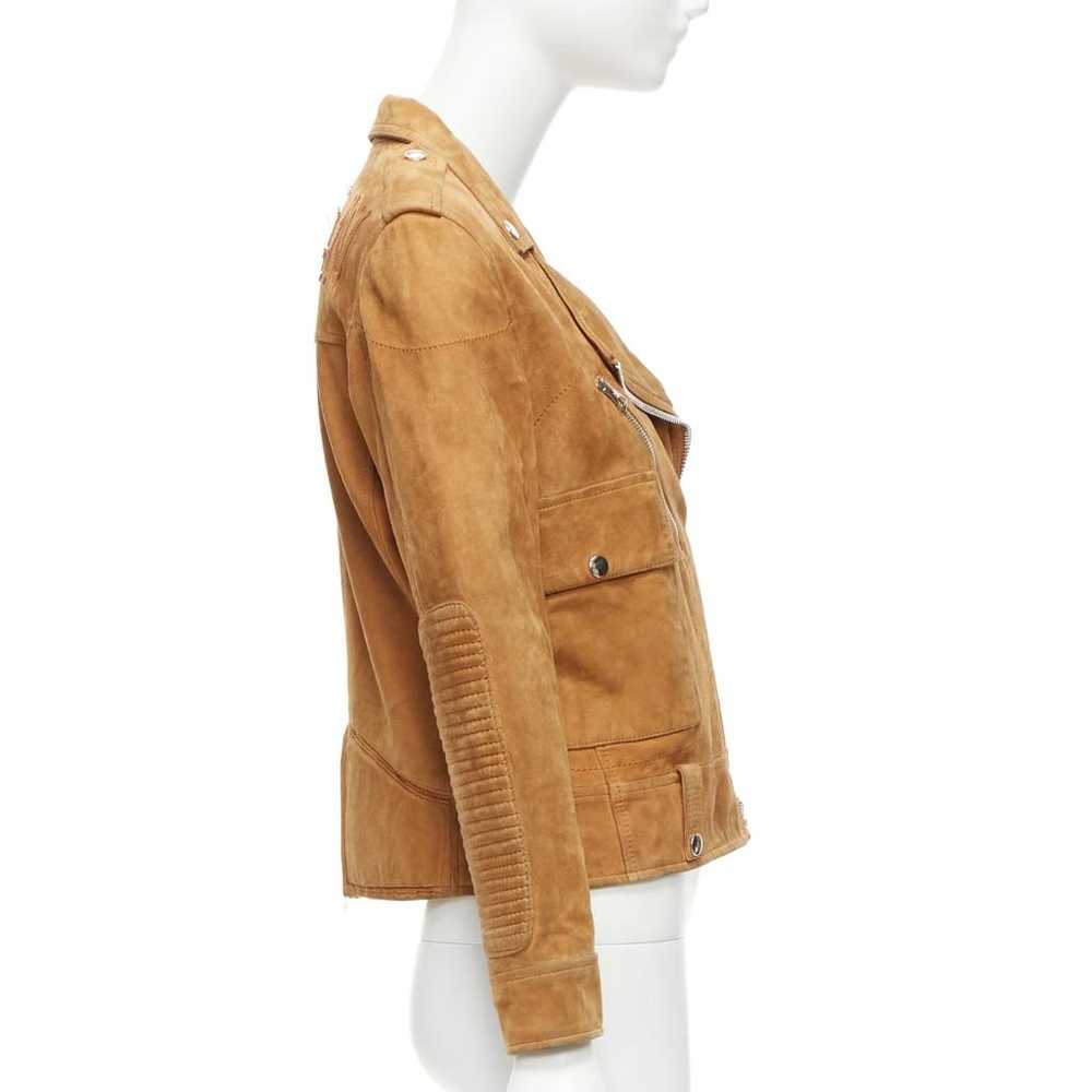 Golden Goose Leather biker jacket - image 5