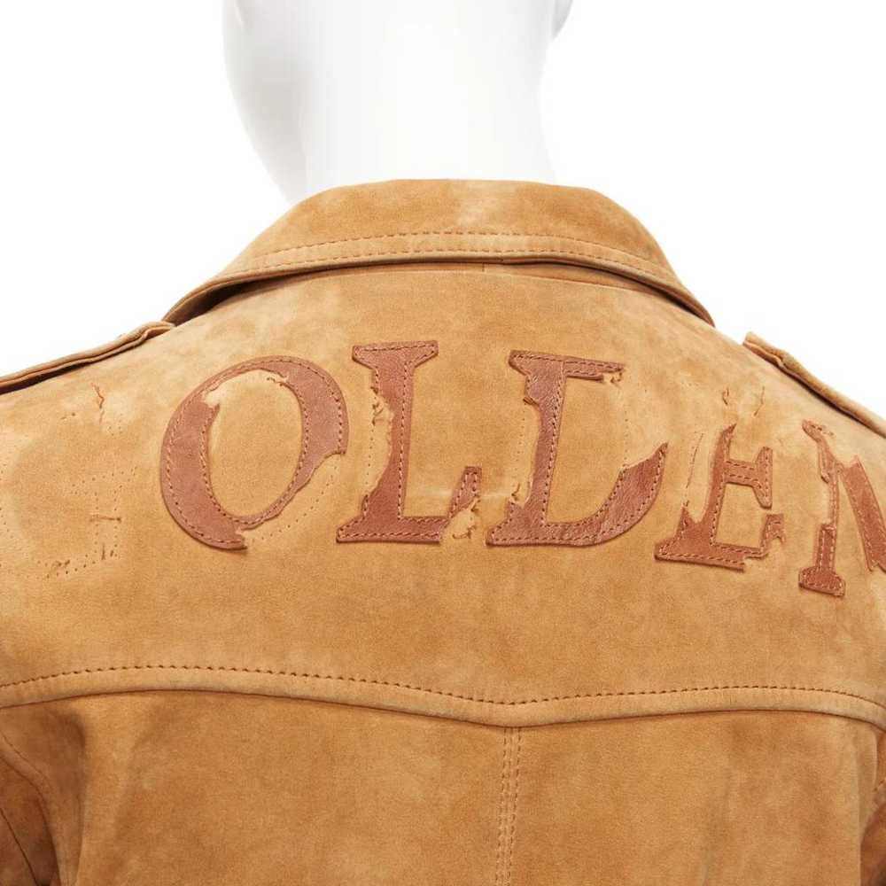 Golden Goose Leather biker jacket - image 7