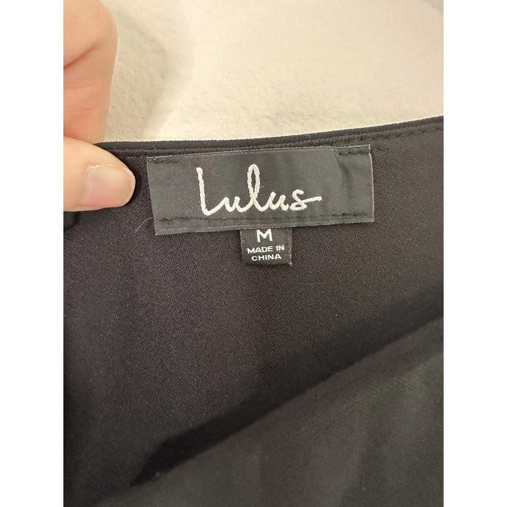 Lulus Black Maxi Dress Medium - image 6