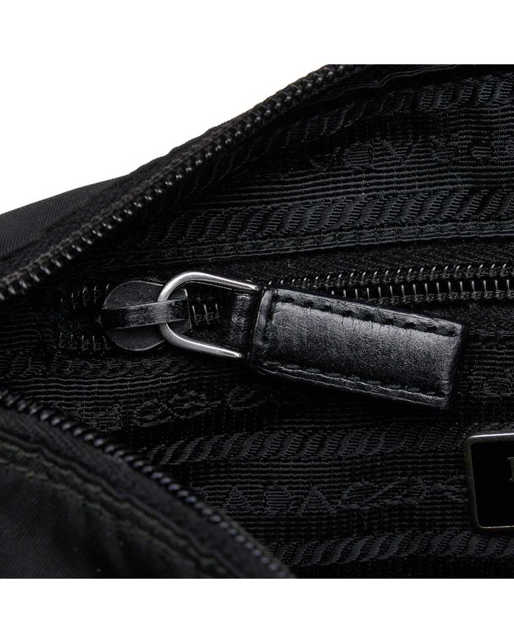 Prada Prada Black Tessuto Messenger Bag in AB Con… - image 6