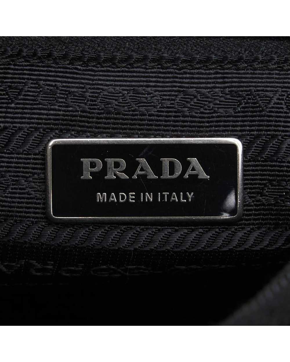 Prada Prada Black Tessuto Messenger Bag in AB Con… - image 7
